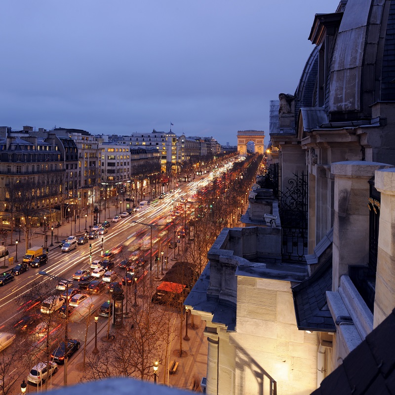Marriott Champs Elysees view