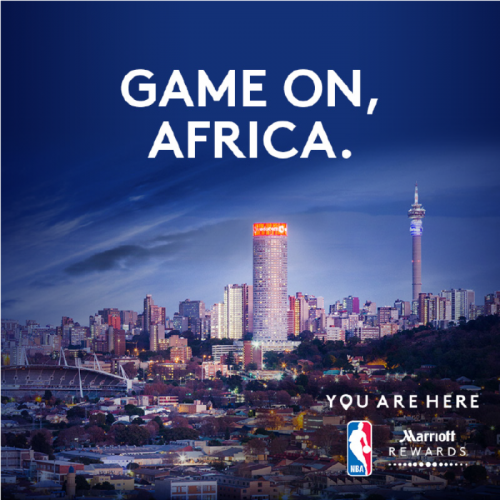 Αποτέλεσμα εικόνας για Game on Africa – Marriott International Partners with NBA Africa Game 2017